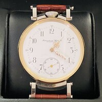 Különleges IWC Schaffhausen zsebóra beépítés (Marriage Watch) – 48 mm – Üveg hátlapos