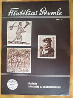 Régi Fiatélia szemle újság 1972. VI.. (3 Ft)
