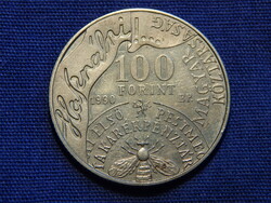 Magyarország 100 Forint 1990 150 éves az első Takarékpénztár
