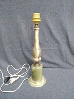 Vintage ónix asztali lámpatalp – 1970-es évek, Hollywood Regency jelleg (onyx)