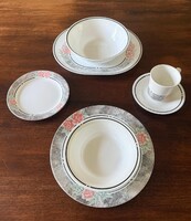 Corelle / Corning Silk and Roses étkészlet és edénykészlet