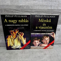 Philip Pullman: A városszéli banda kalandjai: Ménkű és viaszrém; A Nagy rablás ifjúsági könyv szett