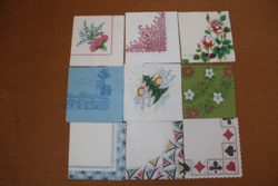 9 Old Napkins