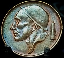 Belgium 50 centime, 1954 Flamand szöveg - 'Belgie' D08I4V