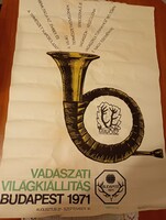 1971-es vadászati világkiállítás plakát