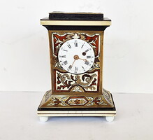 Miniature Boulle Clock Late 18th Century