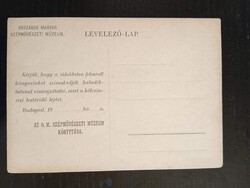 D210683 Országos Magyar Szépművészeti Múzeum – könyvtári felszólító levelezőlap  1910's