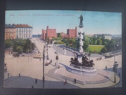 Bécs Praterstern Tegetthoff emlékmű tábori posta katonai betegápolás  1915 - 260819