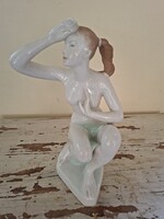 Aquincumi porcelán női akt