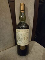 Rare Talisker 10 Year Old Single Malt Whisky (1996) – 0.75L, Map Label, Zwack Import