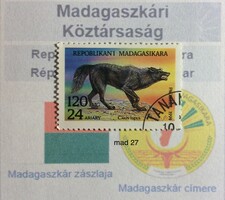Madagaszkár bėlyeg -hiánypótl. ( mad 27)