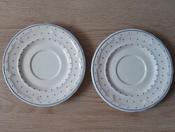 Blue polka dot Italian small plates
