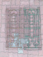 Wrought Iron Grille (2 pcs) in Pair