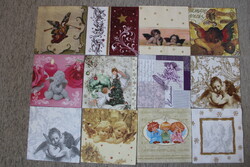 12 pcs of napkins with angels
