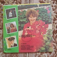 Ritka retro szovjet Krugozor (Кругозор) hangos magazin flexi-disc lemezekkel 1987/4 A269