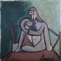 Picasso - genre scene - study