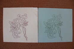 2 pcs Old Single-Layer Large Size Napkins
