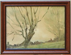 (N) Varga Nándor Lajos (1895-1978) : Balaton part
