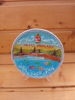 Magyar cimeres kerámia tányèr