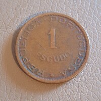 Angola 1 Escudo, 1956