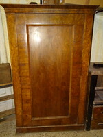 2 pcs.!!! ALMOST PAIR ANTIQUE 1-DOOR BIEDERMEIER DRESSER CABINETS