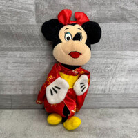 Disney 2000 McDonald's Asian Dress/Kimono Minnie Mouse Plush Toy
