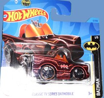 2023. MATTEL - HOT WHEELS - BATMAN CLASSIC SERIES TV BATMOBILE - 1 :64 fém kisautó a képek szerint