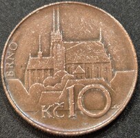 Cseh Köztársaság 10 korona, 1993,