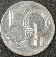 Czech Republic 50 Heller, 1993