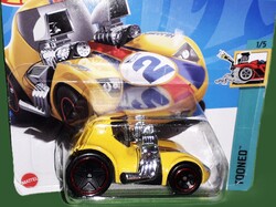 2023. MATTEL - HOT WHEELS - TOONED - TOONED TWIN MILL - 1 :64 fém kisautó a képek szerint