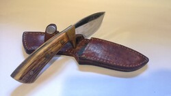 Kézzel készített Szabó Kálmán vadászkés (Skinner / nyúzókés)