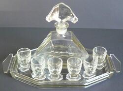 Art Deco röviditalos készlet