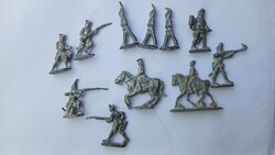 Old lead soldiers 11 pcs