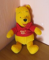 Régi eredeti Disney Micimackó plüss maci ritka Nestlé Travel Retail kiadás 20 cm 2000-es évek elejér