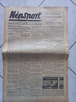 Népsport 1954. november 18. Partizán–Bp. Honvéd 3:2 Kocsis Aranycsapat