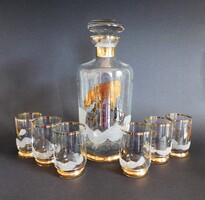Vintage Polar Bear Drink Set