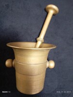 Rézmozsár M07, 11,5cm/13 cm gombfülű