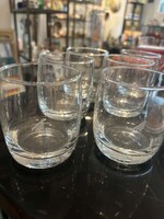 Malév relikvia - 6 db üvegpohár