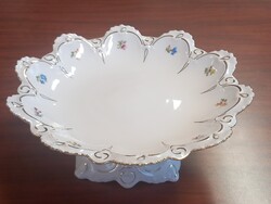 Porcelán asztalközép, Csehszlovák kézi festésű