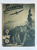 Magyar szárnyak - 1942 december 15. (V. évf. 24. szám) - Horthy korból származó repülős folyóirat