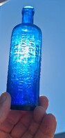 Eger Water cobalt blue glass