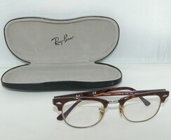 Eredeti Ray-Ban Clubmaster szemüvegkeret (RB5154) kemény tokkal – Kiváló állapot!
