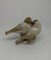 Zsolnay porcelán madarak "Ritka"!