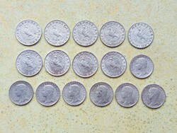 Magyarország 16 db Különböző Érme 5 10 Fillér 1948-1989