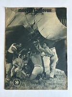 Magyar szárnyak - 1943 február 15. (VI. évf. 4. szám) - Horthy korból származó repülős folyóirat