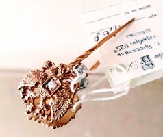 Új bross árcédulával ( Oroszország állami címere )   925 sterling ezüst. ﻿Aranyozás.!