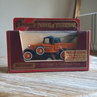 Szép 1984-es Matchbox (Ford "A" autómentő, Models of Yesteryear)