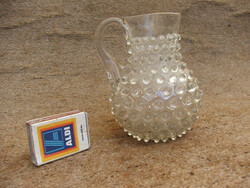 Antique Jug with Bumpy Glass