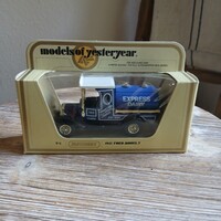 Szép 1978-as Matchbox (Ford-T tejszállító kocsi, Models of Yesteryear-sorozat)