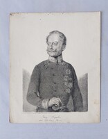 Gyulay Ferenc József (1798–1868) Emperor-King Field Marshal and Austrian Minister of War Portrait